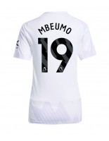 Ženske Nogometnih dresov Manchester United Bryan Mbeumo #19 Gostujoči 2025-26 Kratki rokavi